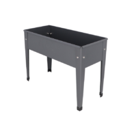 Raised flower bed metal antracite S