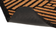 Doormat coir abstract square