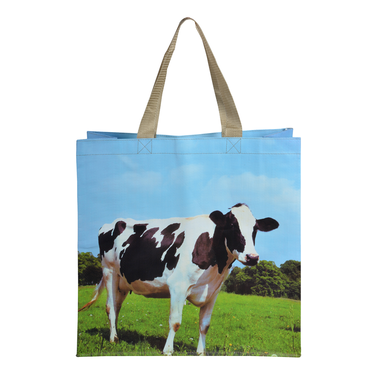 Ad sign corrugated milk