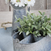 Arrosoir zinc patiné
