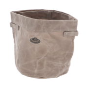Waxed canvas storage container M