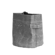 Waxed canvas storage container M
