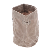 Waxed canvas storage container M