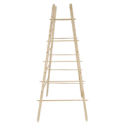 Wooden pyramid plant support