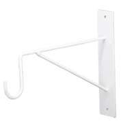 Hanging Basket Haken weiß 25cm