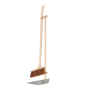 Long handled dustpan and brush