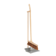 Long handled dustpan and brush