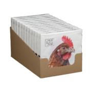 Papieren servetten kip 33x33cm