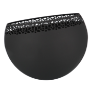 Fire ball laser cut black speckles