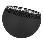 Fire ball laser cut black speckles