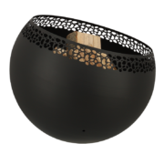 Fire ball laser cut black speckles