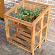 Hardwood greenhouse small