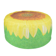 Outdoor pouffe sunflower