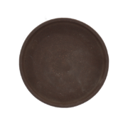 Untersetzer unglasiert braun 15cm