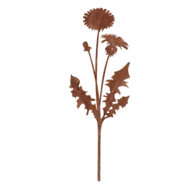 Rost Gartenstecker Löwenzahn
