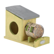 Eekhoorn pindakaas voederhuis
