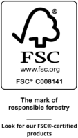 FSC label footer look for our FSC certified products 950px