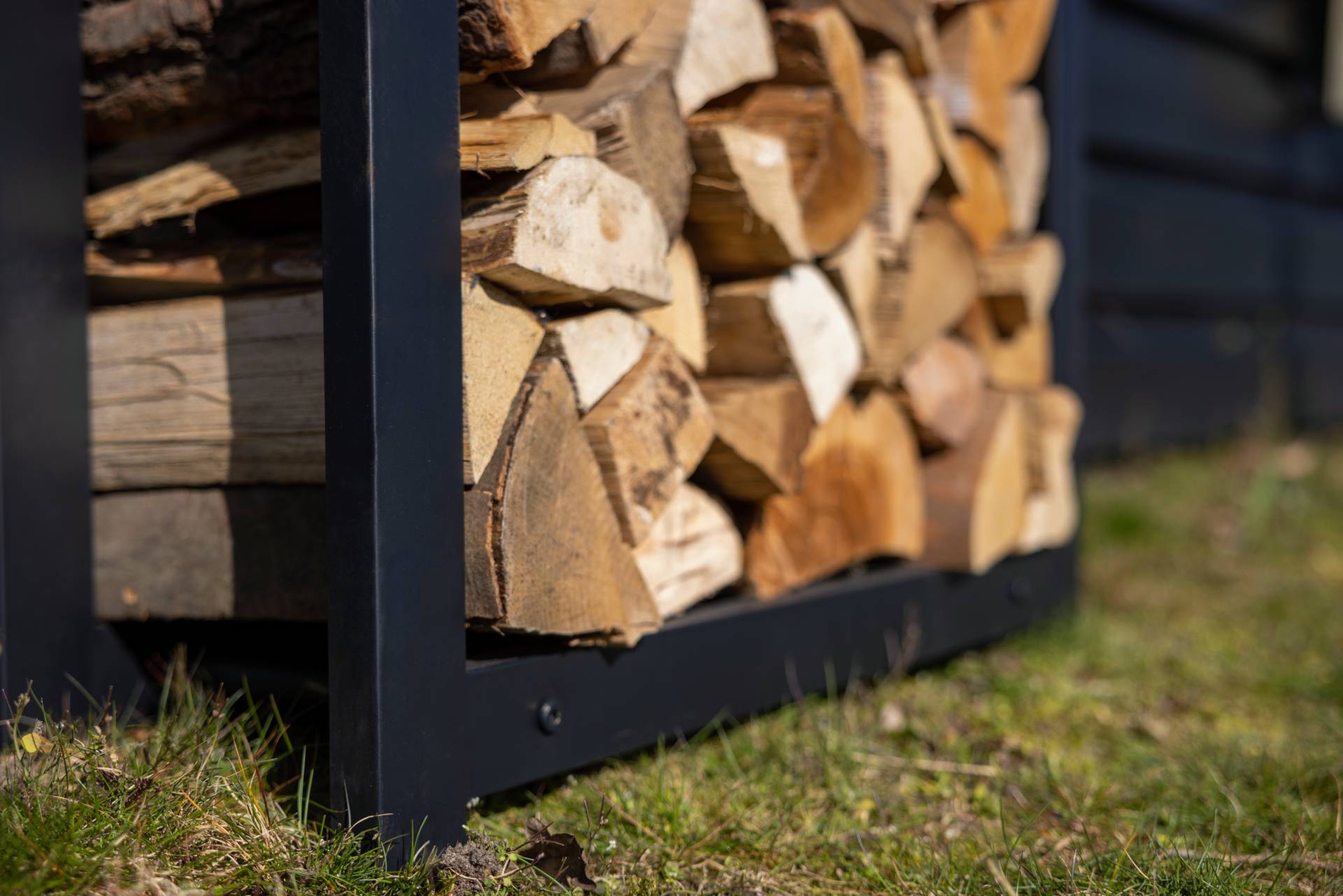 Wood storage racks