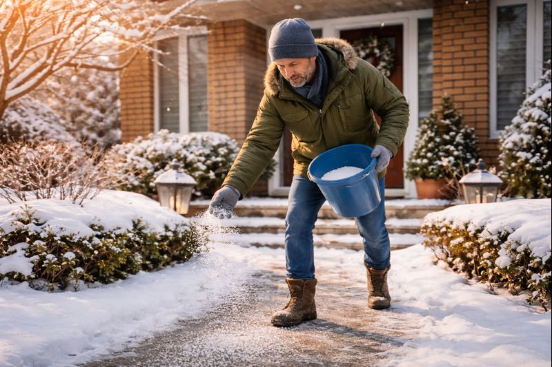 Sel de déneigement