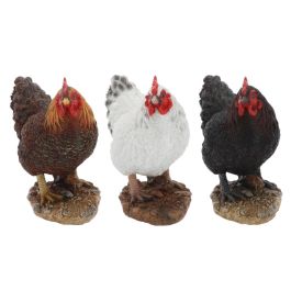 Poule debout