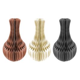 Assortiment de 3 vases en papier L