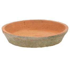 Aged Terracotta soucoupe ronde 25cm