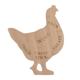 Schneidebrett Huhn L