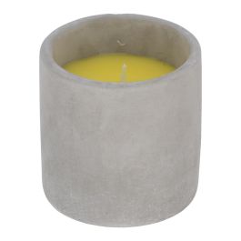 Bougie citronnelle pot en ciment L
