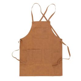 Garden apron faux leather