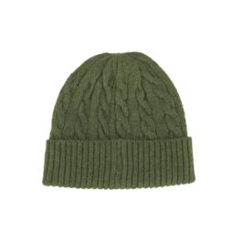 Bonnet à motif torsadé