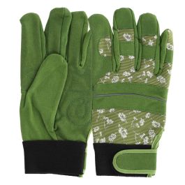 Gartenhandschuh gefüttert gemust. M