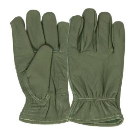 Kuhlederhandschuhe grün M