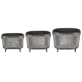 Pot ovale sur pieds, set/3