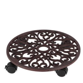 Plateau à roulettes pour plantes L