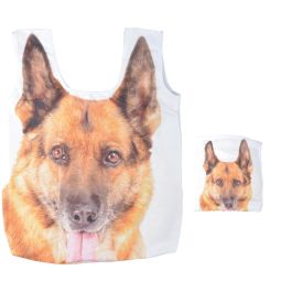 Sac de course pliant motif chien L