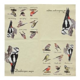 Papieren servetten vogels