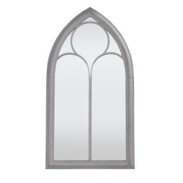 Miroir métal gothique 112 cm