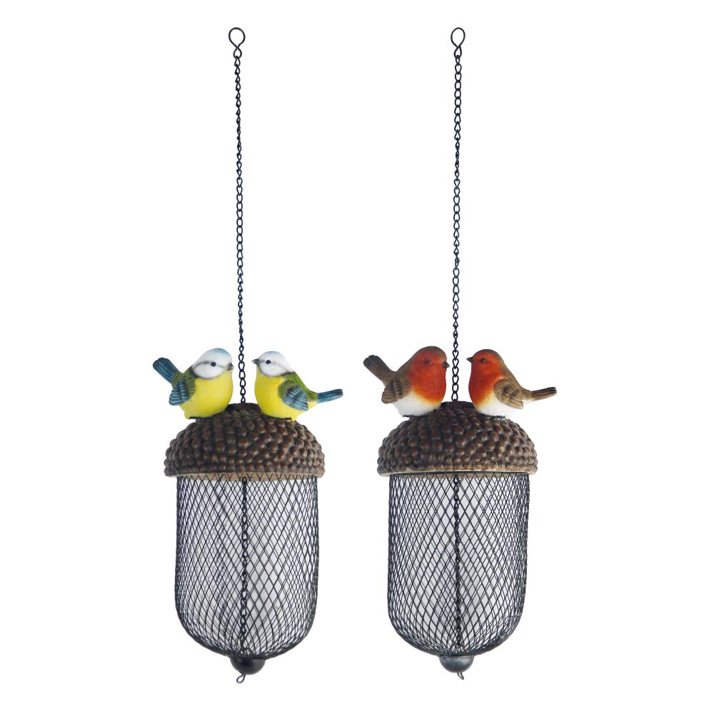 Assortiment van 2 eikelvoederhangers