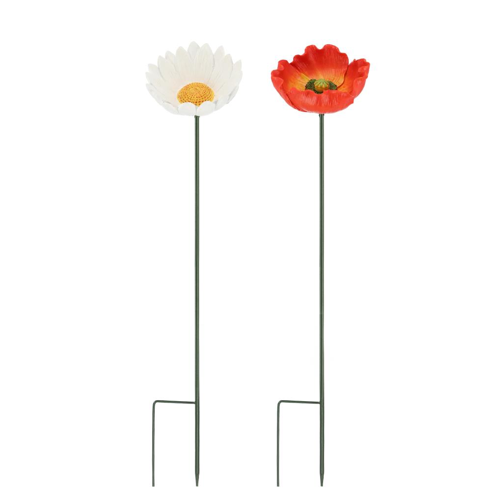 Assortiment van 2 tuinstekers bloemen