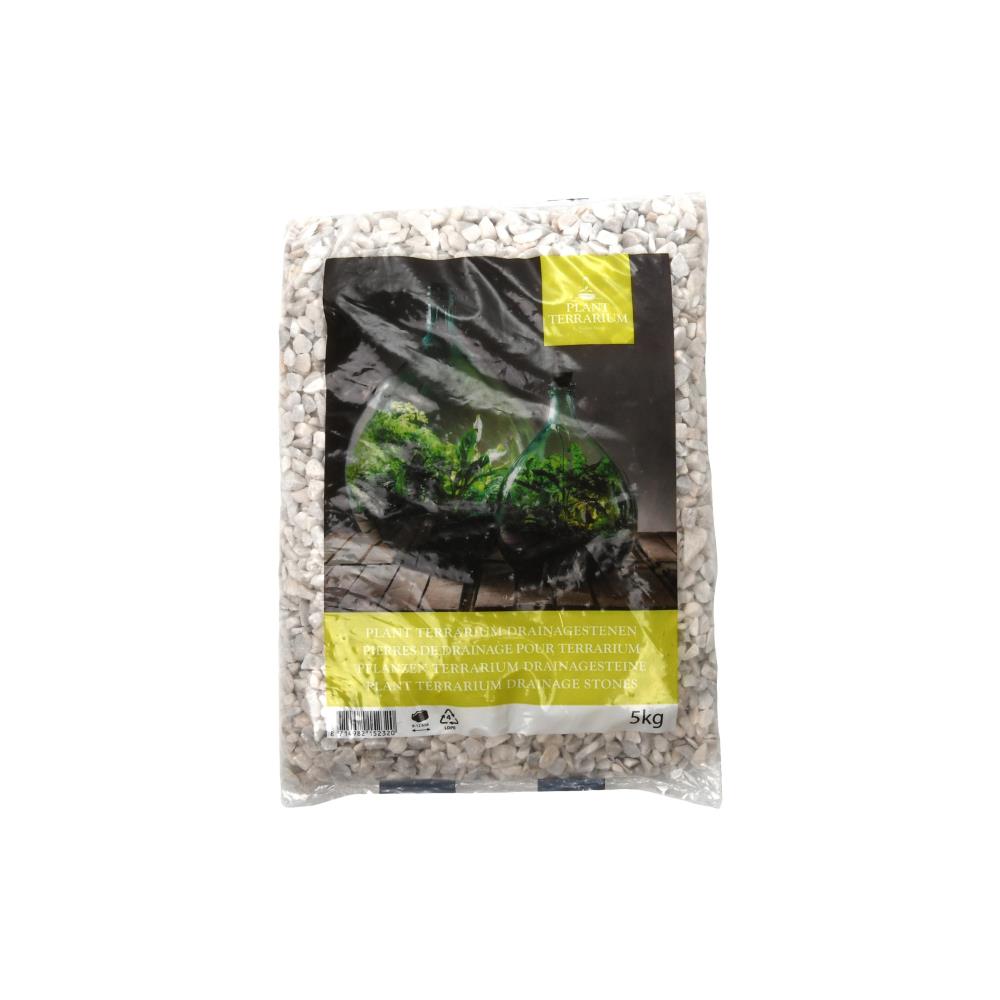 Witte Plant Terrarium drainagestenen