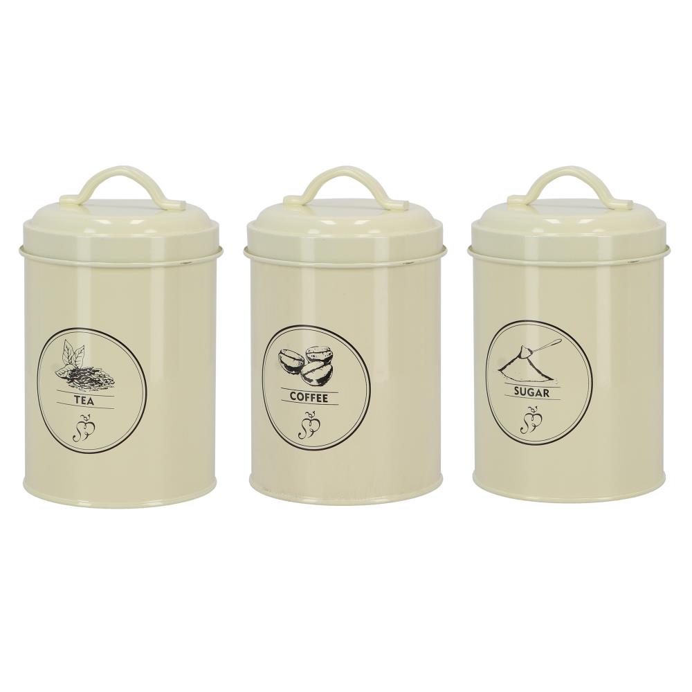 Assortiment van 3 voorraadblikken