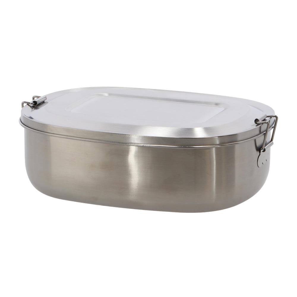 RVS lunchtrommel L