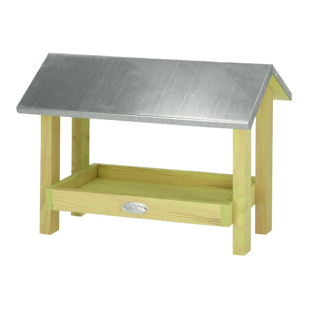 Grondvoedertafel met dak