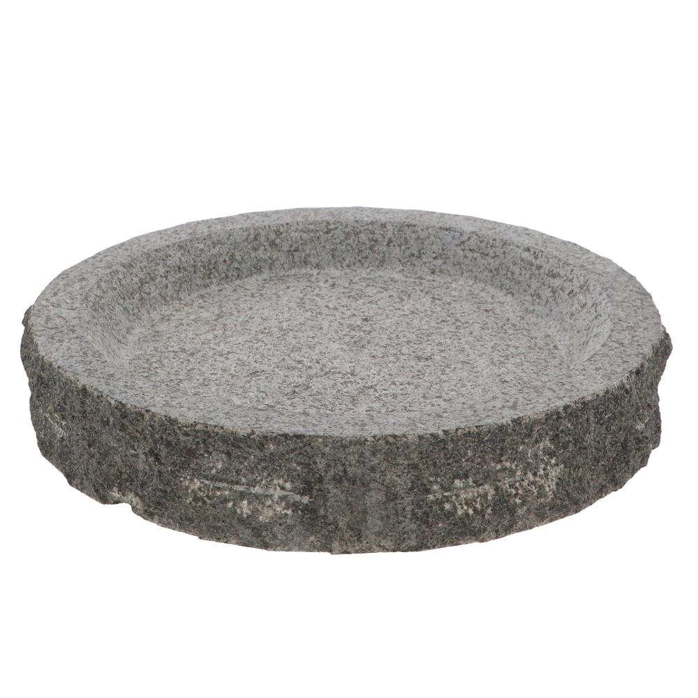 Rond vogelbad graniet L