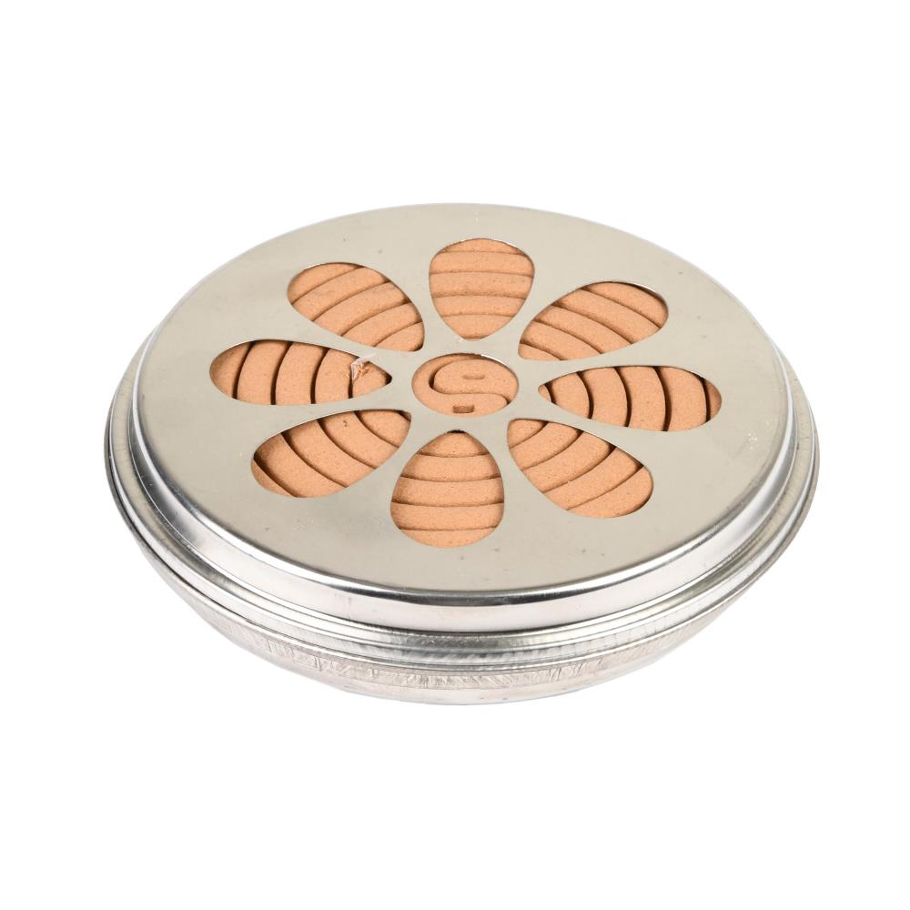 Citronella spiralen in zink