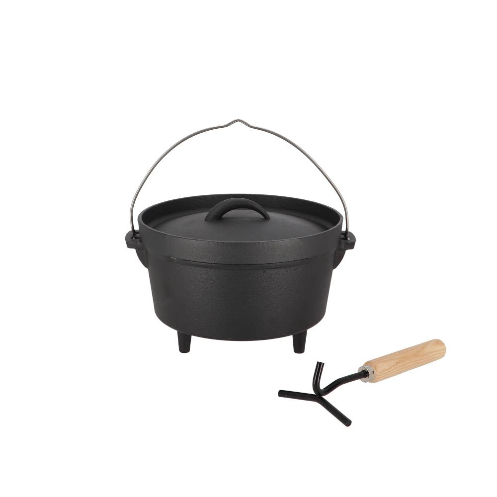 Gietijzeren kampvuurpot 10 inch
