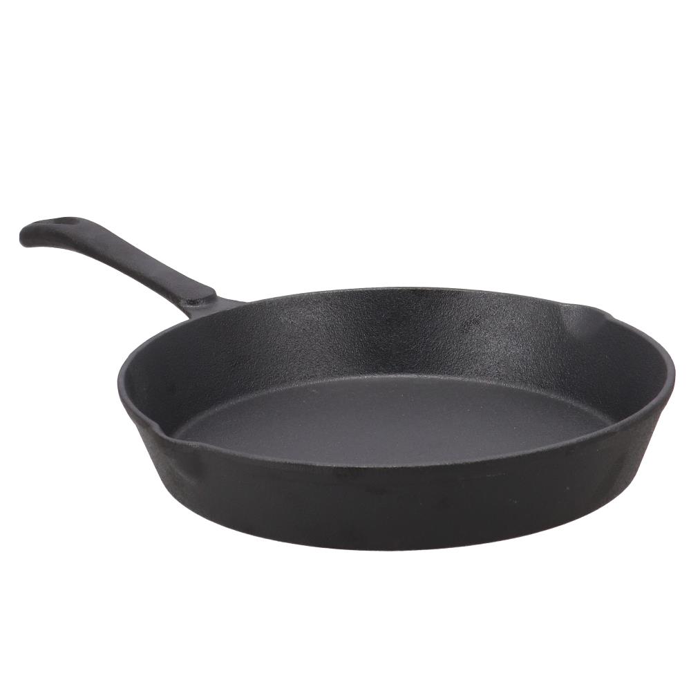 Ronde gietijzeren koekenpan