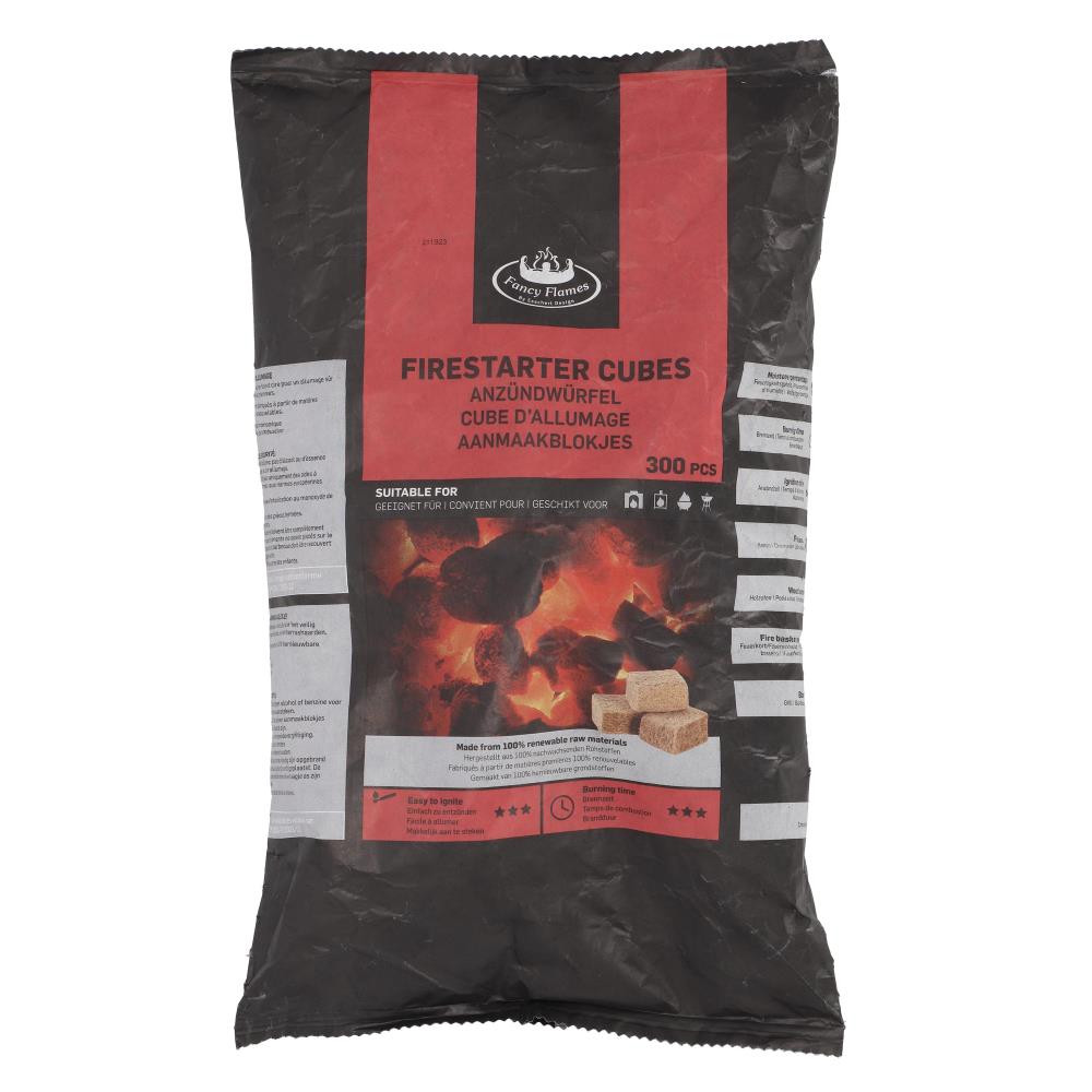 Fire starter cubes 300 pieces 