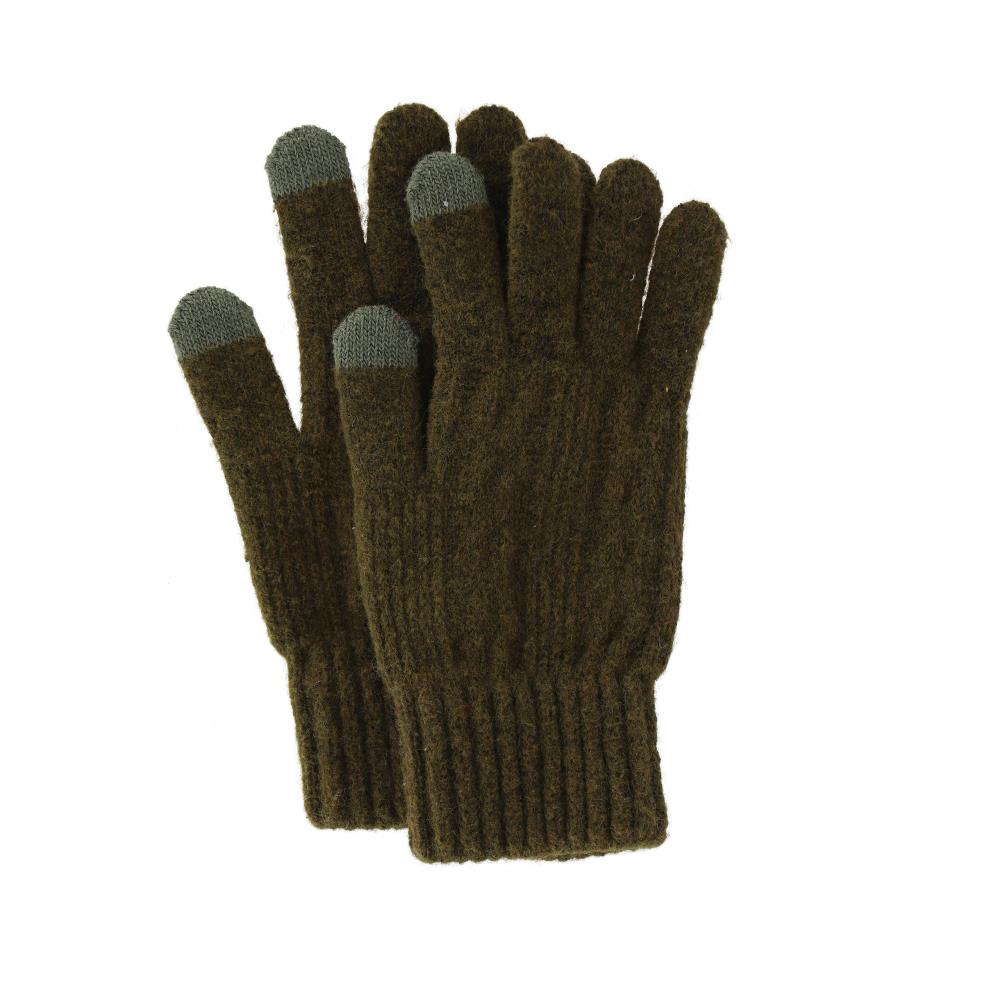Groene touchscreen handschoenen