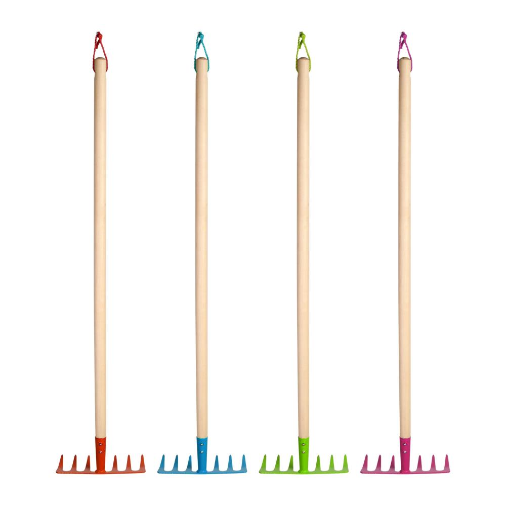 Assortiment van 4 kinderharken